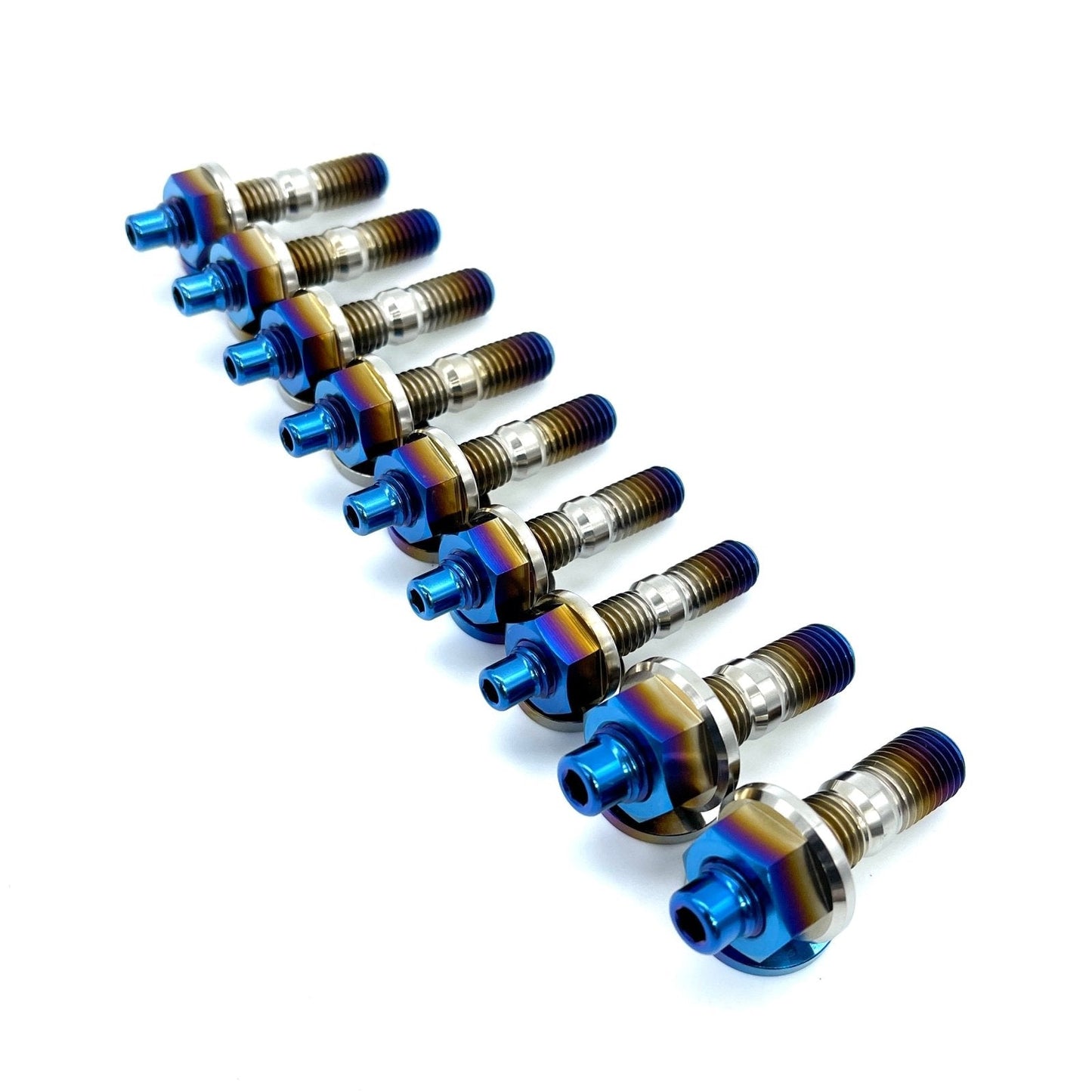 JDC Titanium Exhaust Manifold Stud Kit (Nissan KA24DE/SR20DET) - Graveyard Performance