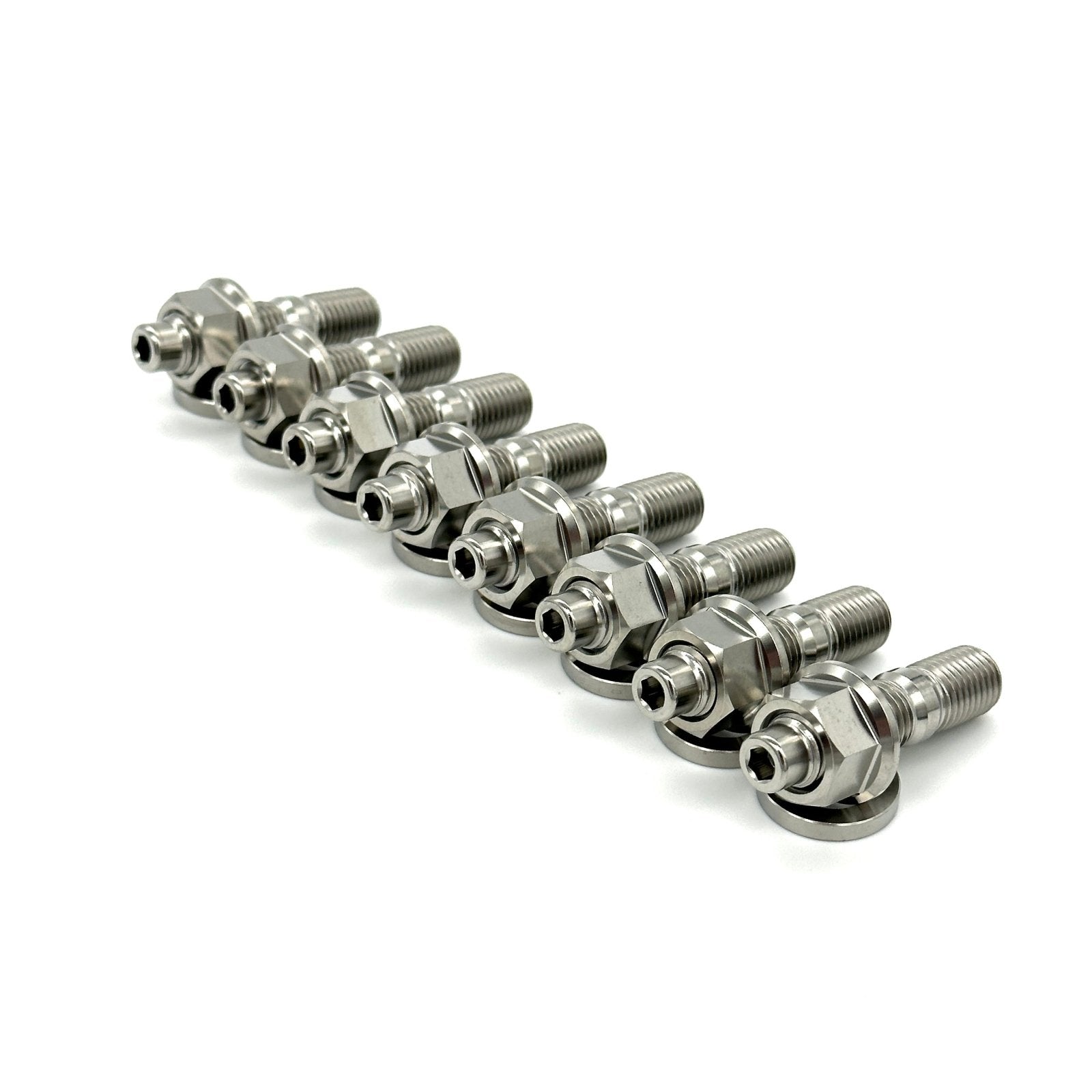 JDC Titanium Exhaust Manifold Stud Kit (Nissan KA24DE/SR20DET) - Graveyard Performance