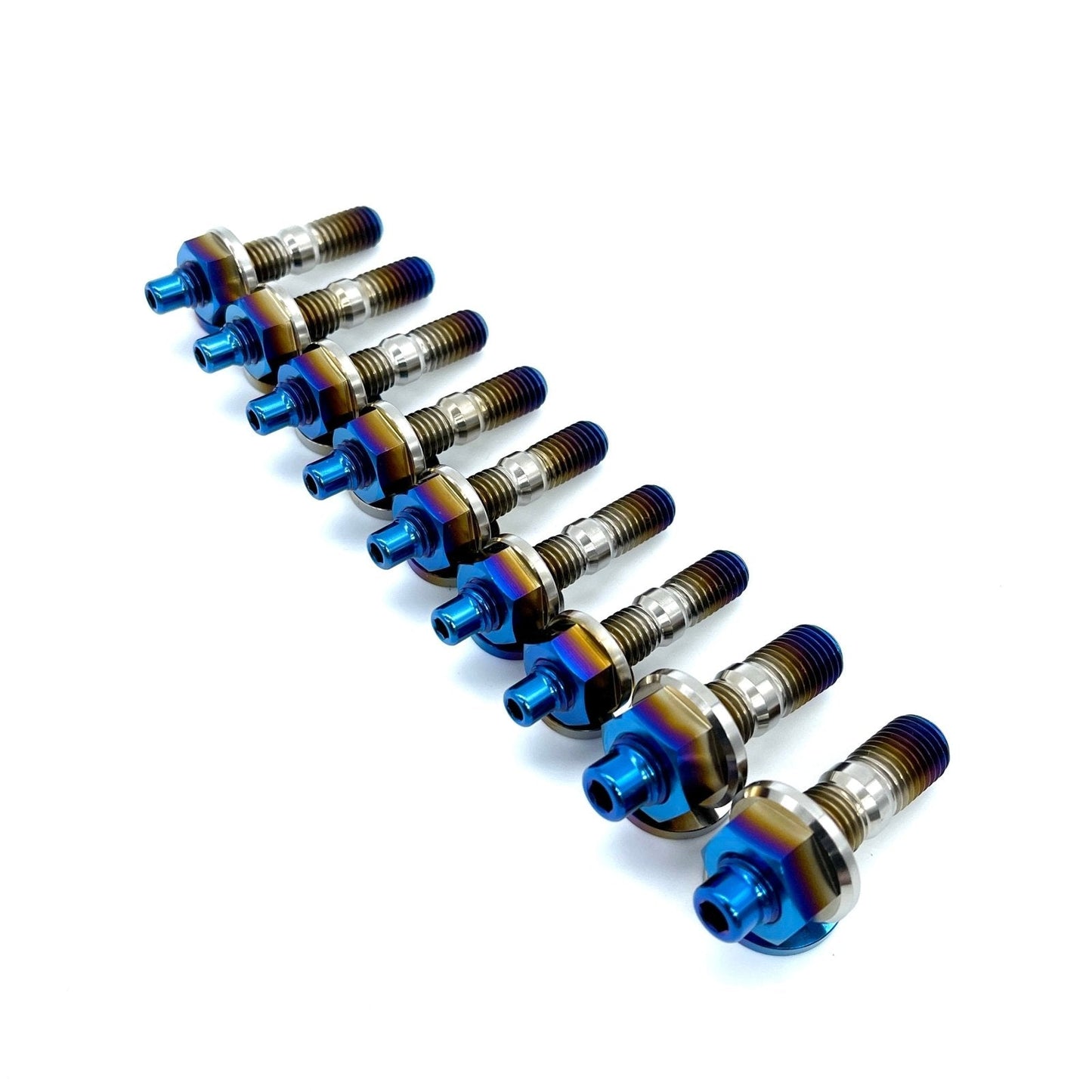 JDC Titanium Exhaust Manifold Stud Kit (RB26) - Graveyard Performance