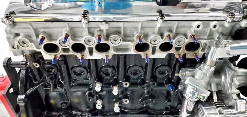 JDC Titanium Exhaust Manifold Stud Kit (RB26) - Graveyard Performance