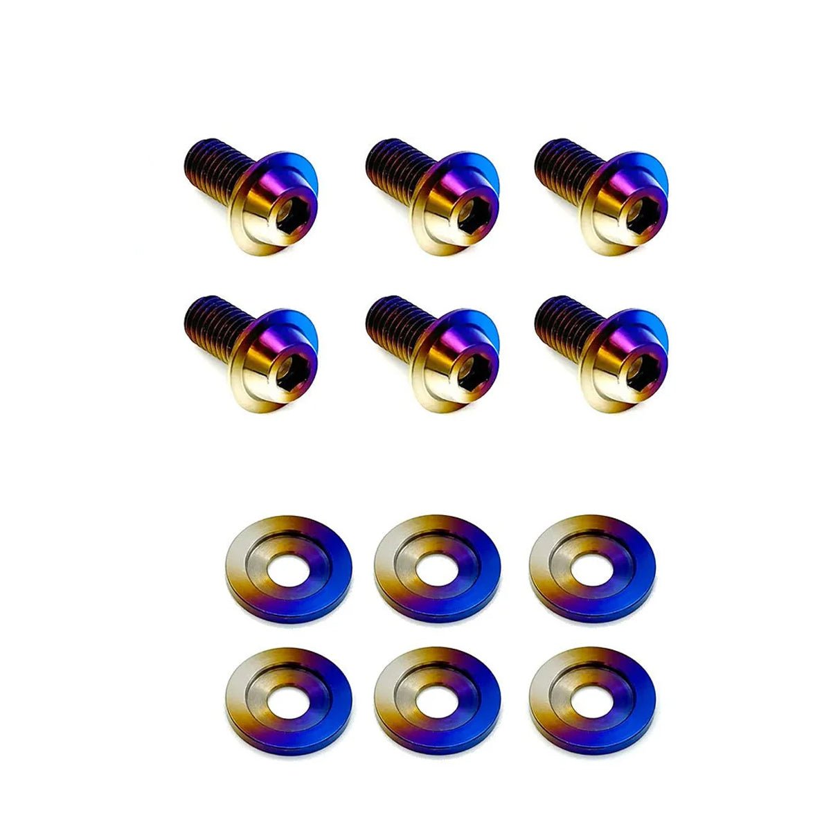 JDC Titanium Fender Hardware Kit (Evo 8/9) - Graveyard Performance
