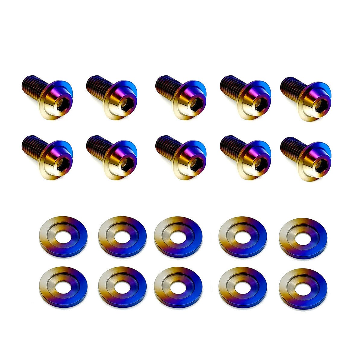 JDC Titanium Fender Hardware Kit (Honda S2000) - Graveyard Performance