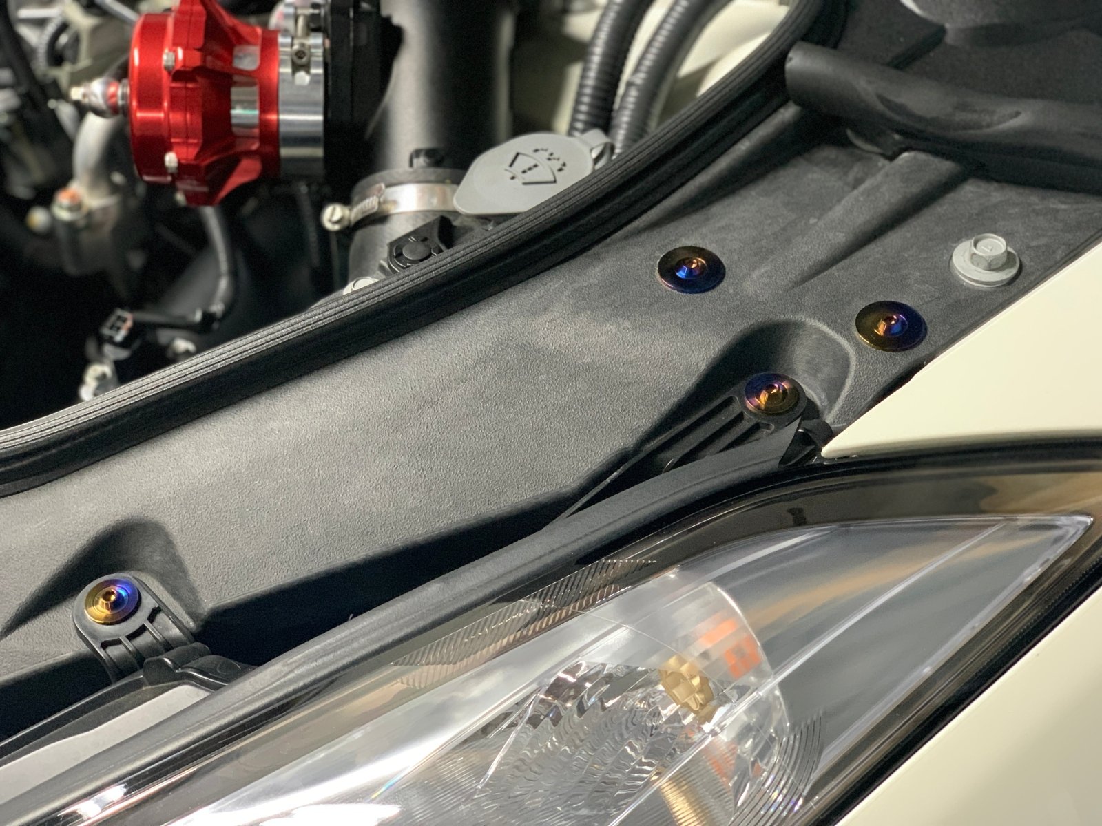 JDC Titanium Fender Hardware Replacement Kit (R35 GT-R) - Graveyard Performance