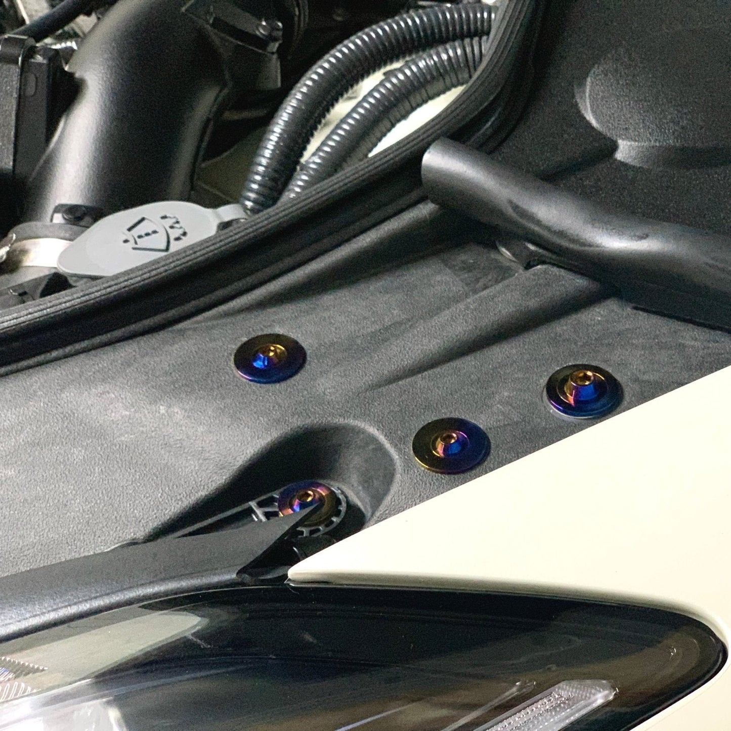 JDC Titanium Fender Hardware Replacement Kit (R35 GT-R) - Graveyard Performance
