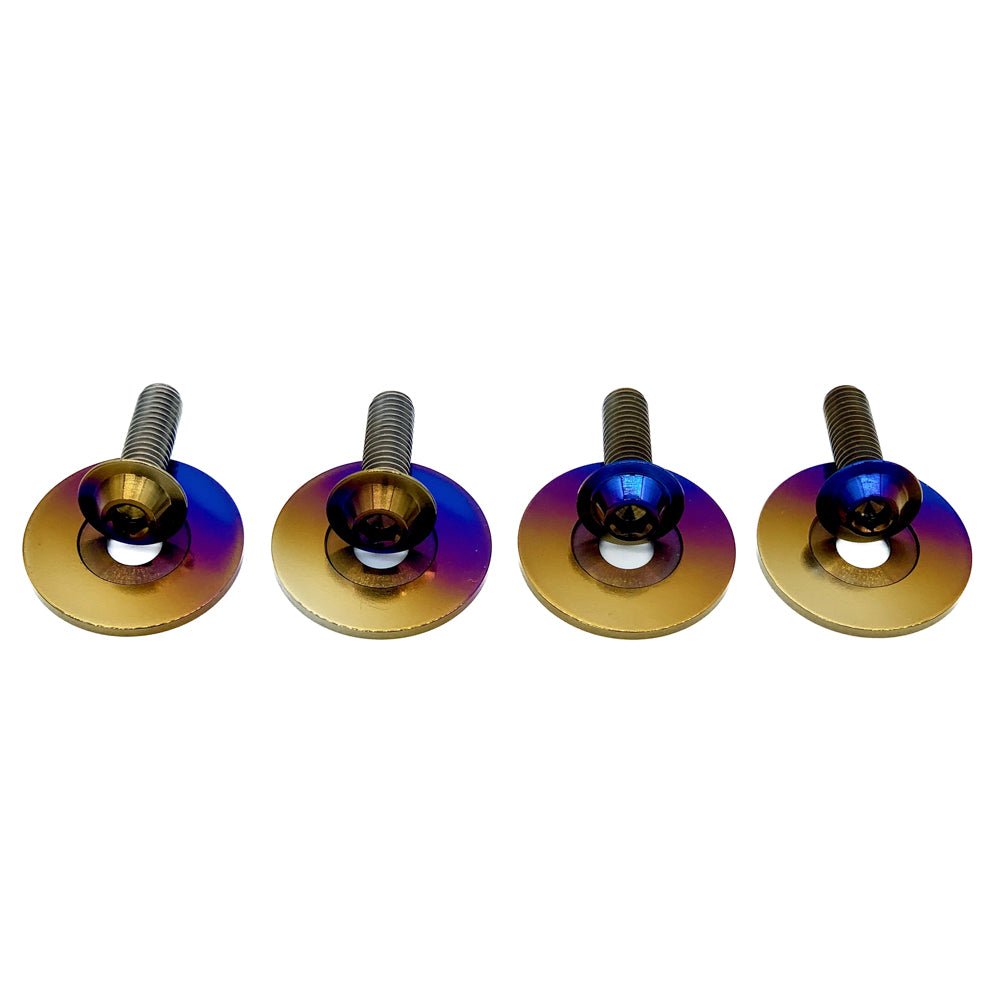 JDC Titanium Fender Hardware Replacement Kit (R35 GT-R) - Graveyard Performance