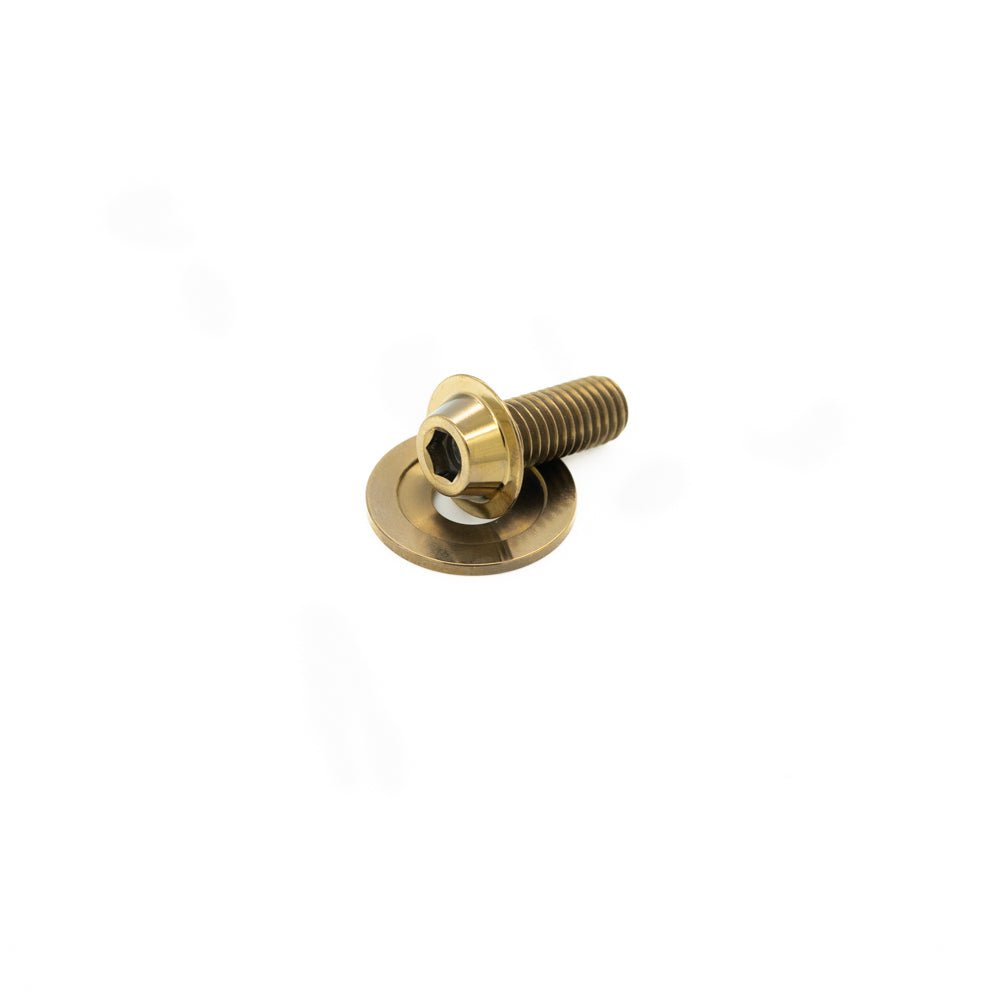 JDC Titanium Flush-Fit Bolt/Washer Kit (M8x1.25) - Graveyard Performance
