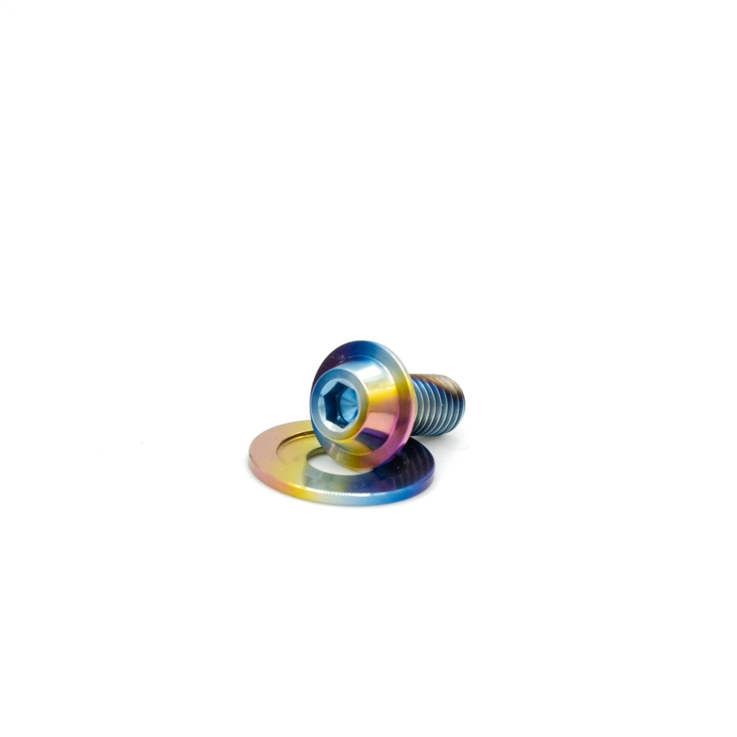 JDC Titanium Flush-Fit Bolt/Washer Kit (M8x1.25) - Graveyard Performance