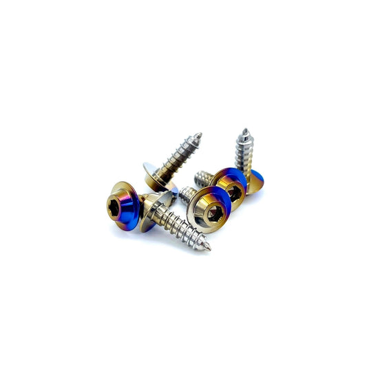 JDC Titanium Flush-Fit Self-Tapping Screws - Graveyard Performance