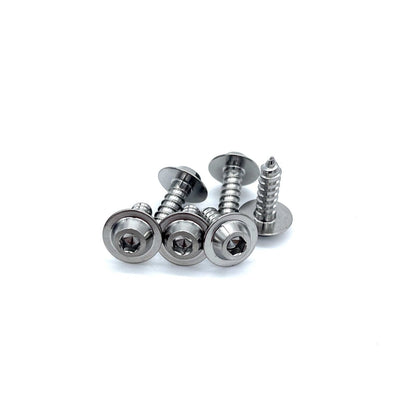 JDC Titanium Flush-Fit Self-Tapping Screws - Graveyard Performance