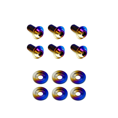 JDC Titanium Front Bumper Hardware Kit (Honda S2000) - Graveyard Performance