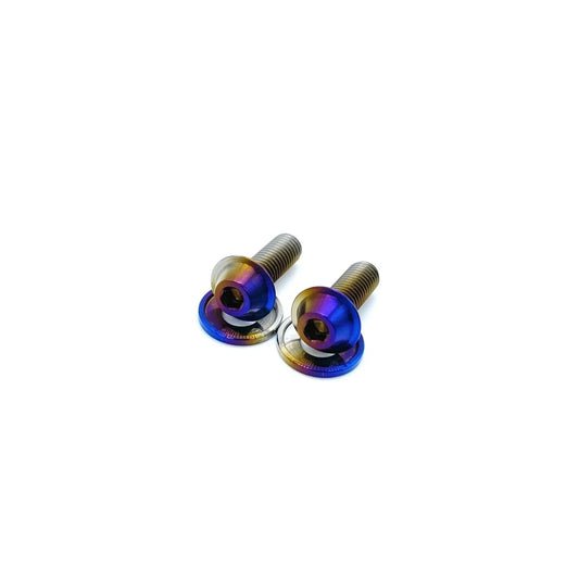 JDC Titanium Hood Latch Hardware (On Hood) (2023+ FL5 Civic Type R/11th Gen Civic Si) - Graveyard Performance