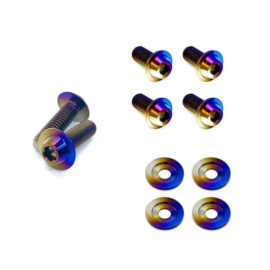 JDC Titanium Front Frame Hardware (2022-2026 Honda Civic Si) - Graveyard Performance