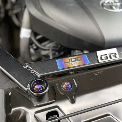 JDC Titanium Front Strut Brace Hardware Kit (MK5 Supra) - Graveyard Performance
