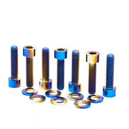 JDC Titanium Frontline Fabrication Valve Cover Hardware Replacement Kit (Evo 4-9) - Graveyard Performance