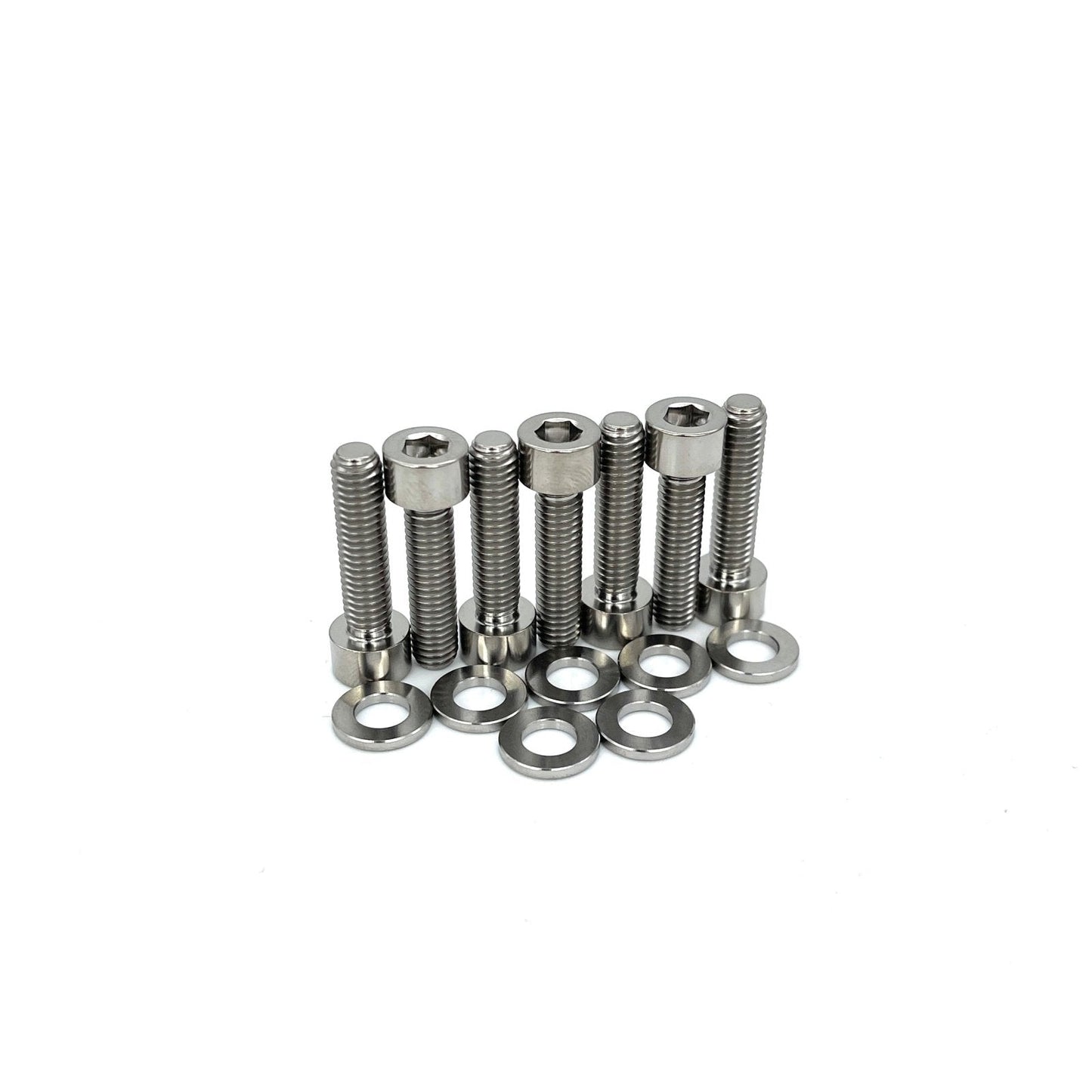 JDC Titanium Frontline Fabrication Valve Cover Hardware Replacement Kit (Evo 4-9) - Graveyard Performance