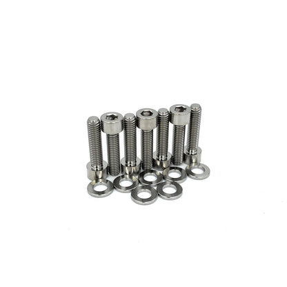 JDC Titanium Frontline Fabrication Valve Cover Hardware Replacement Kit (Evo 4-9) - Graveyard Performance