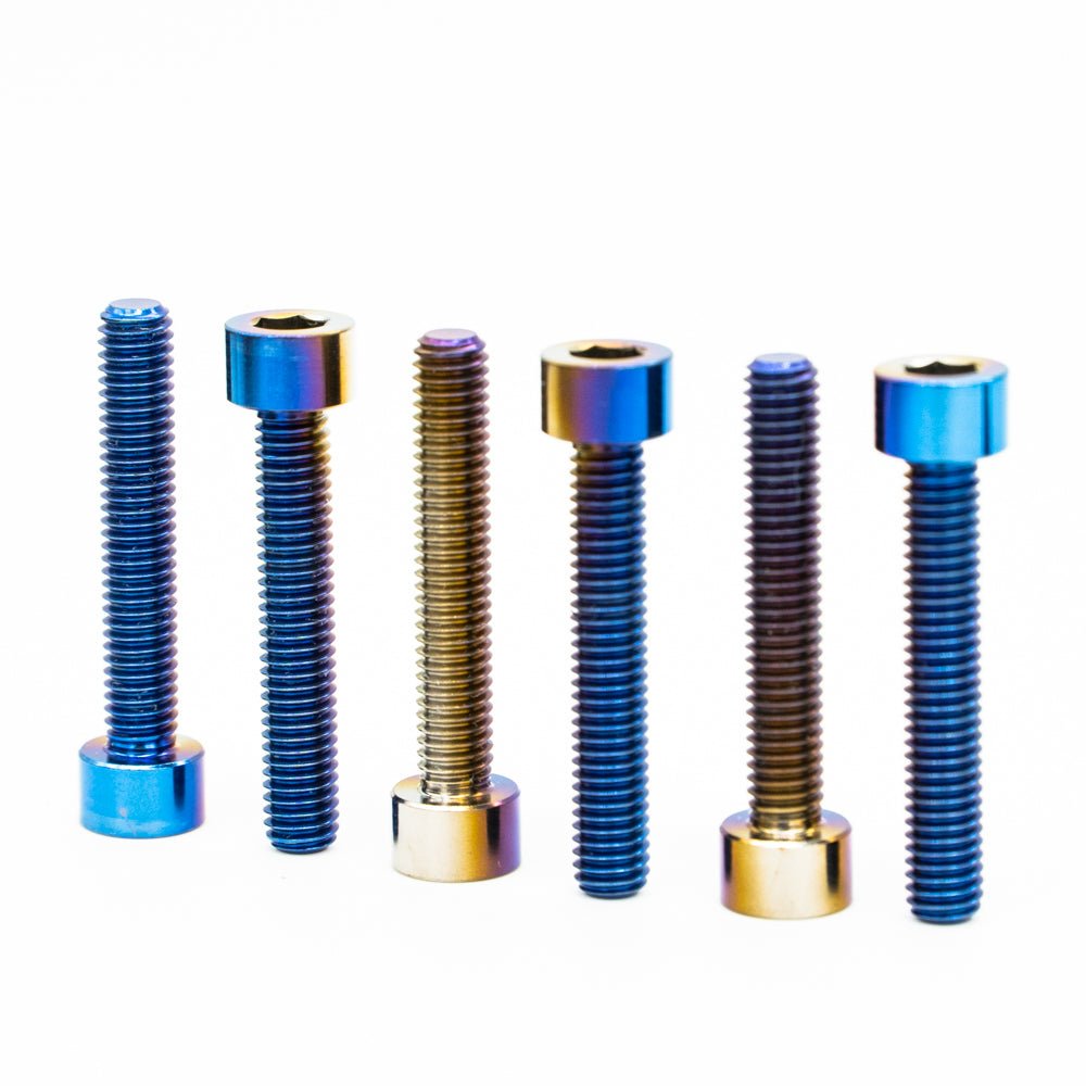 JDC Titanium Frontline Fabrication Valve Cover Hardware Replacement Kit (Evo 4-9) - Graveyard Performance