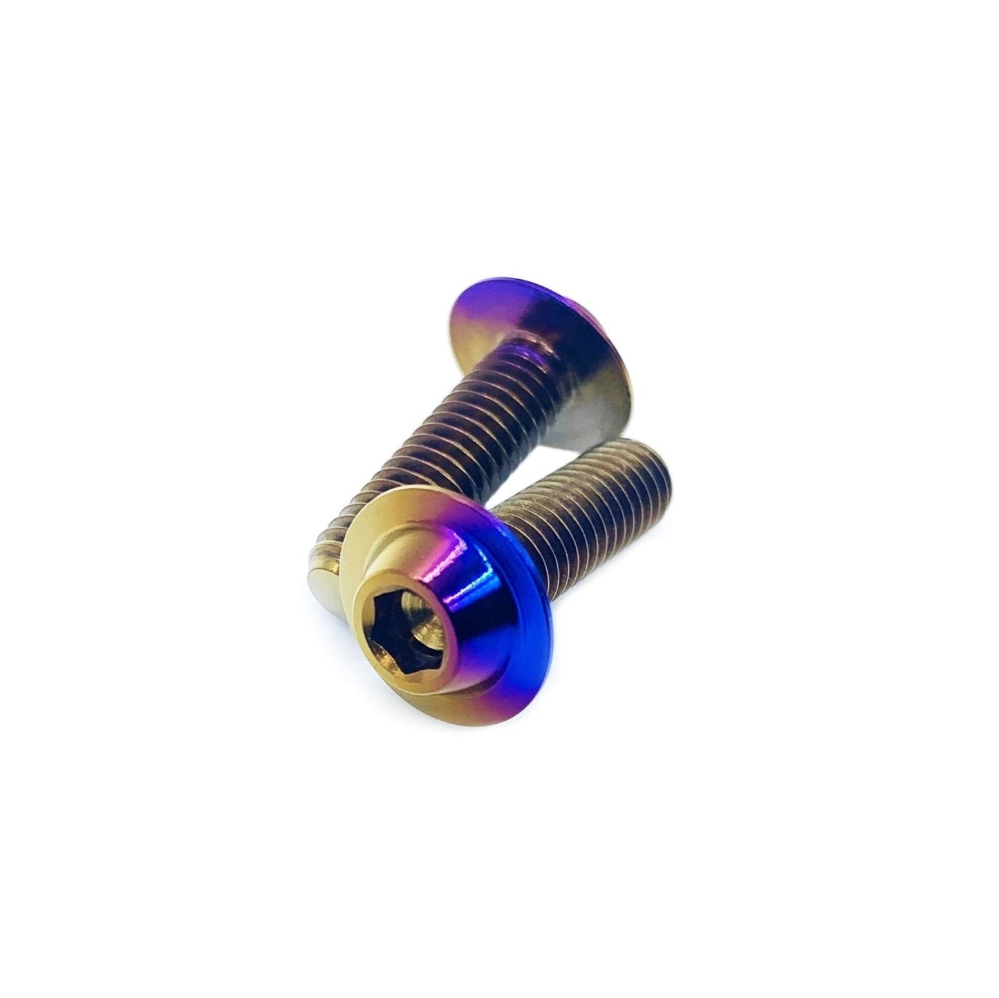 JDC Titanium Gas Filler Garnish Bolt Replacement Kit (Evo 7/8/9) - Graveyard Performance
