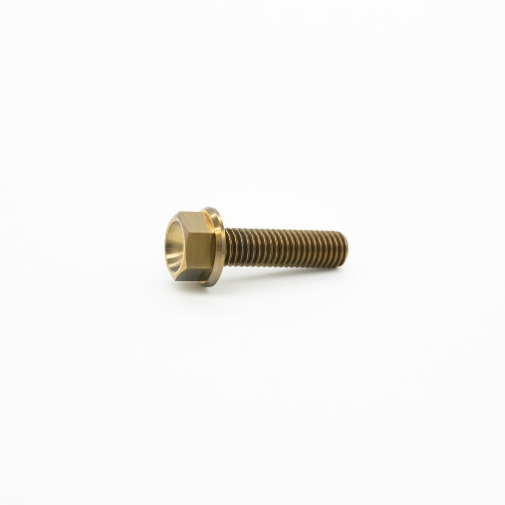 JDC Titanium Hex Flange Bolts - Graveyard Performance