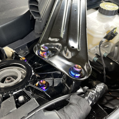 JDC Titanium Hex Flange Bolts - Graveyard Performance