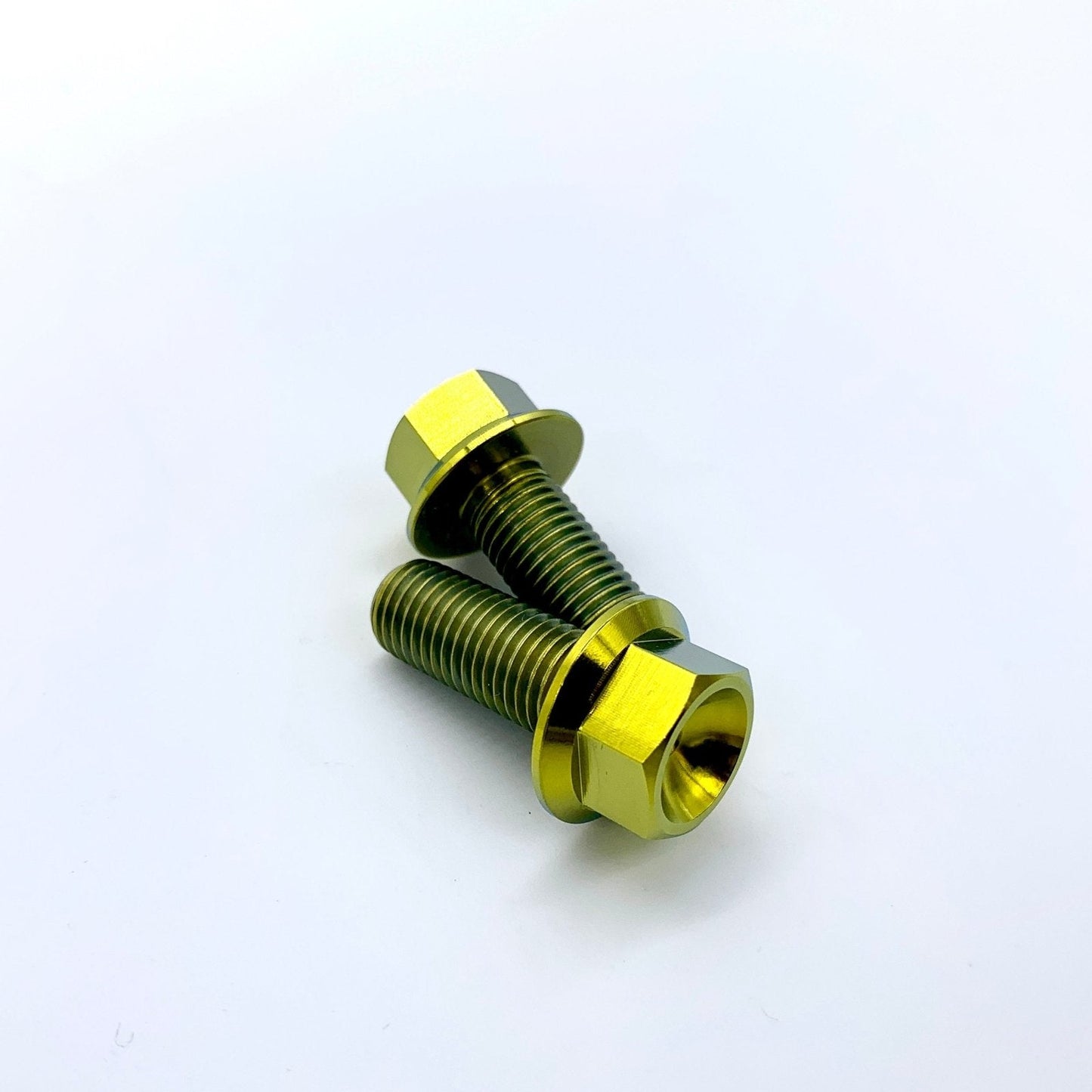 JDC Titanium Hex Flange Bolts - Graveyard Performance