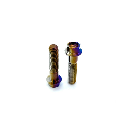 JDC Titanium Hex Flange Bolts - Graveyard Performance