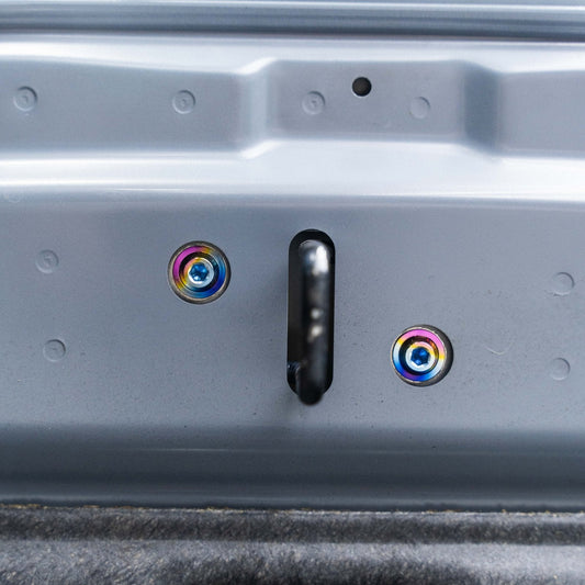 JDC Titanium Hood Bracket Hardware (13-21 FRS/BRZ/86) - Graveyard Performance