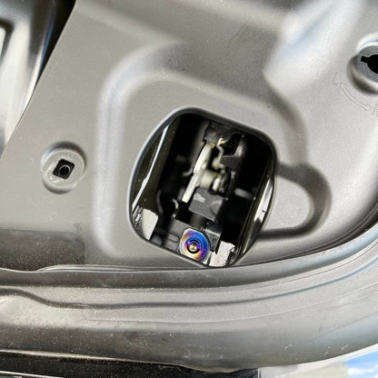 JDC Titanium Hood Latch Mechanism Hardware Kit (MK5 Supra) - Graveyard Performance