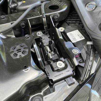 JDC Titanium Hood Latch Mechanism Hardware Kit (MK5 Supra) - Graveyard Performance