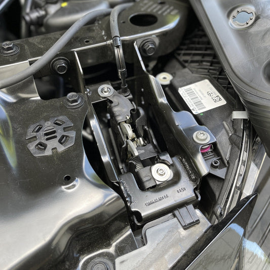 JDC Titanium Hood Latch Mechanism Hardware Kit (MK5 Supra) - Graveyard Performance