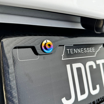 JDC Titanium Locking License Plate Mounting Kit (Universal) - Graveyard Performance