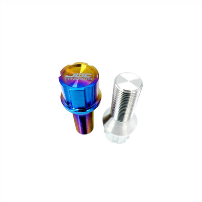 JDC Titanium Locking Lug Bolts (BMW/A90 Supra) - Graveyard Performance