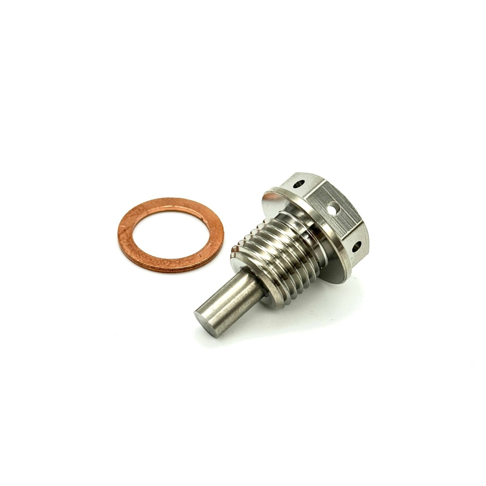 JDC Titanium Magnetic Oil Drain Plug (Multiple Applications) - Graveyard Performance