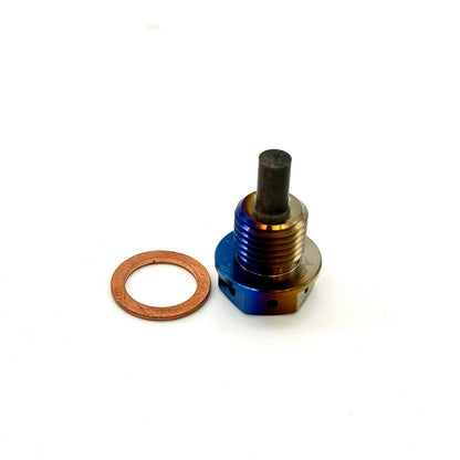 JDC Titanium Magnetic Oil Drain Plug (Multiple Applications) - Graveyard Performance