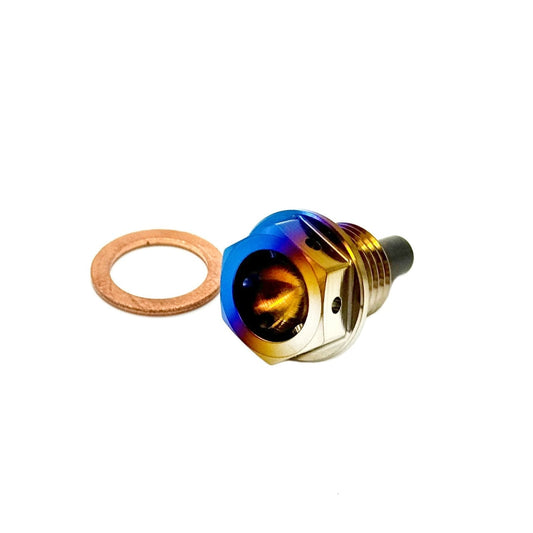 JDC Titanium Magnetic Oil Drain Plug (Multiple Applications) - Graveyard Performance