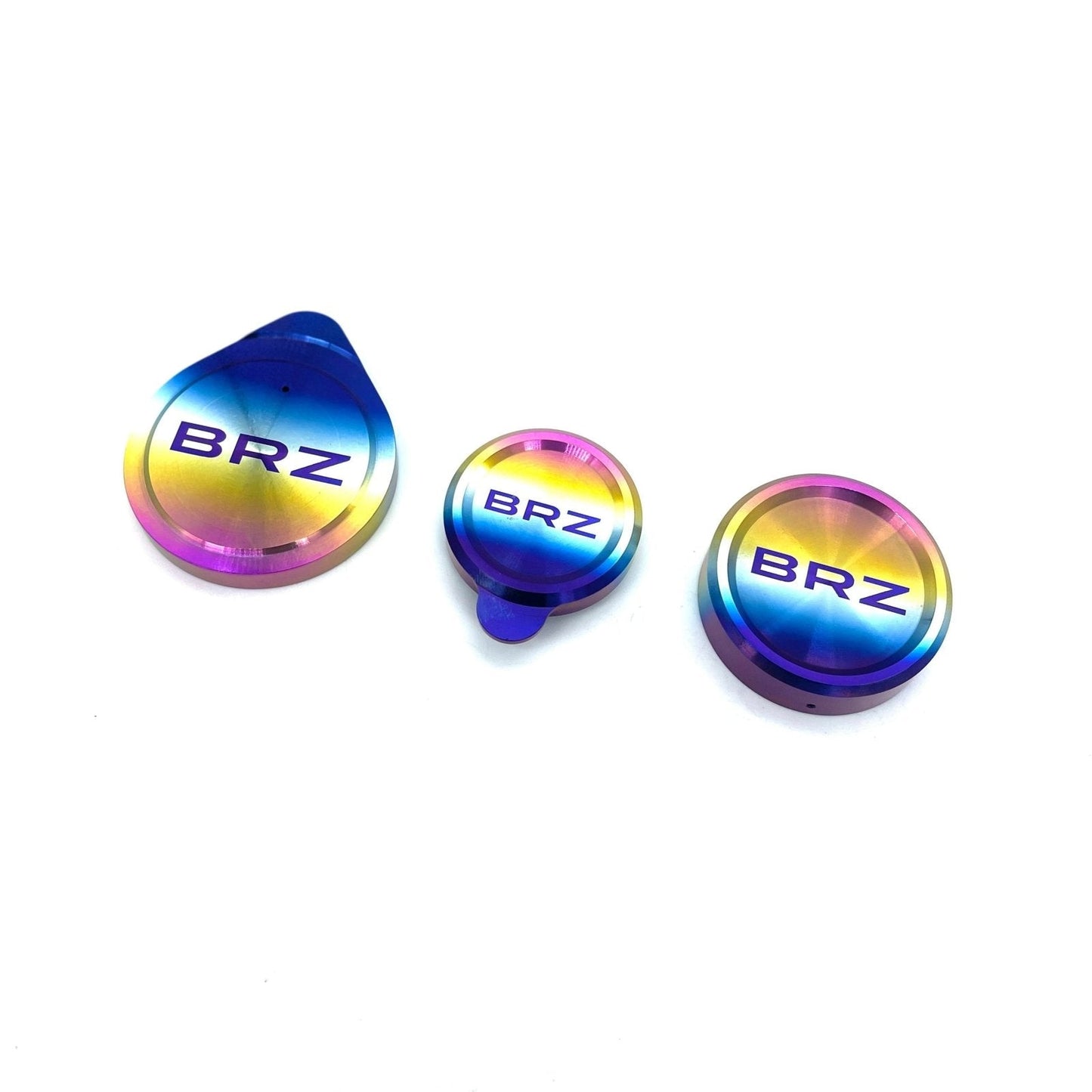 JDC Titanium Master Cap Set (22+ BRZ/FR-S/86) - Graveyard Performance