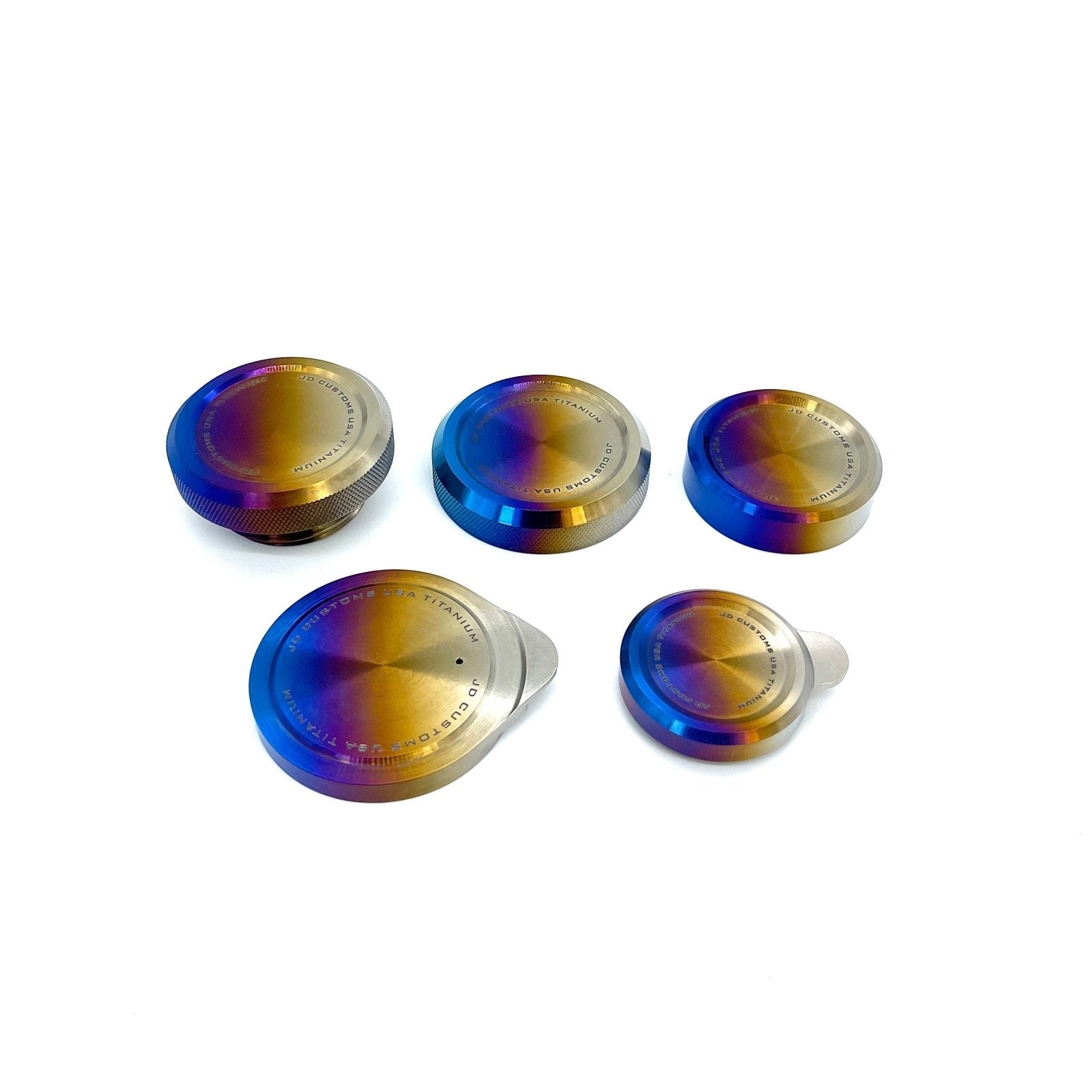 JDC Titanium Master Cap Set (22+ BRZ/FR-S/86) - Graveyard Performance