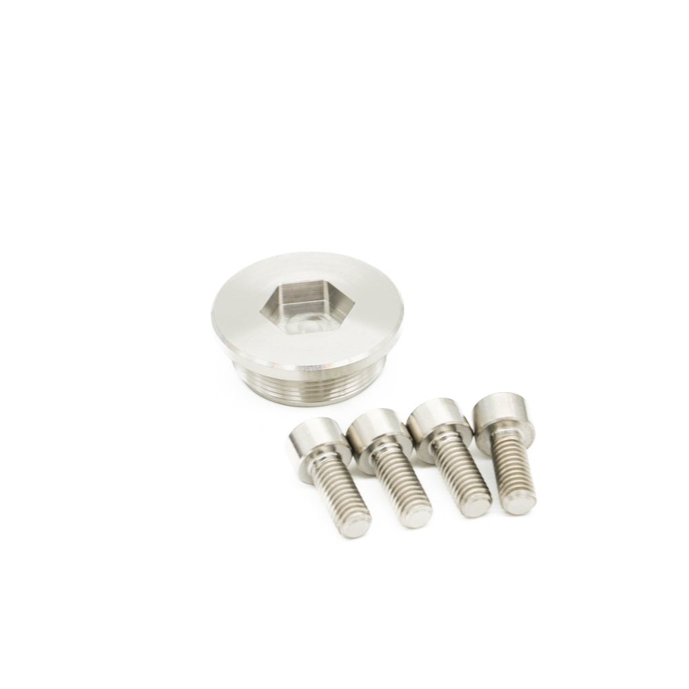 JDC Titanium MIVEC Cam Gear Cap (Evo 9) - Graveyard Performance