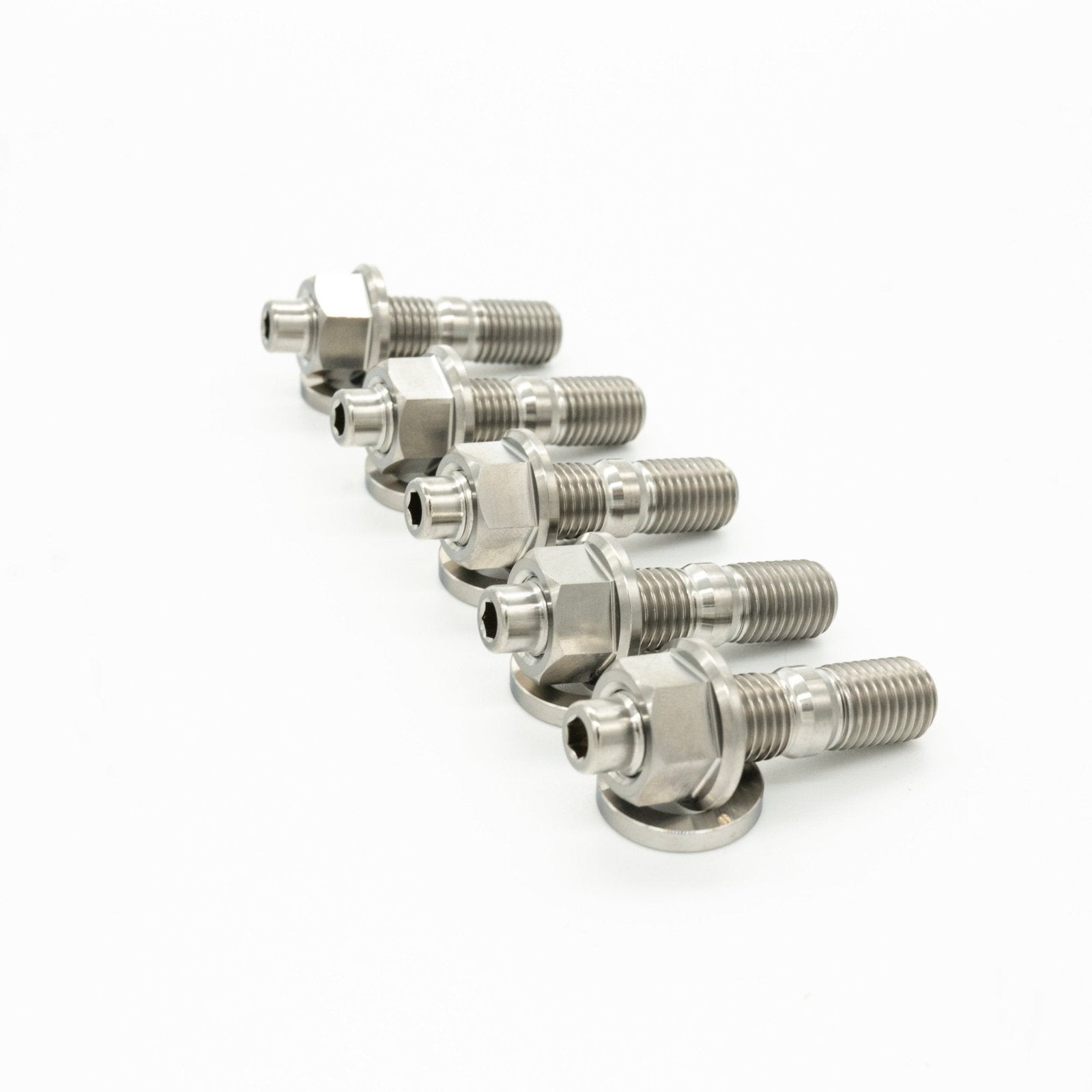 JDC Titanium O2 Housing Stud Kit (Evo 4-X) - Graveyard Performance