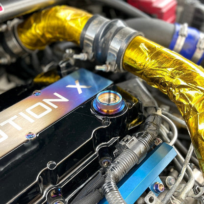 JDC Titanium Oil Cap (Evo X) - Graveyard Performance
