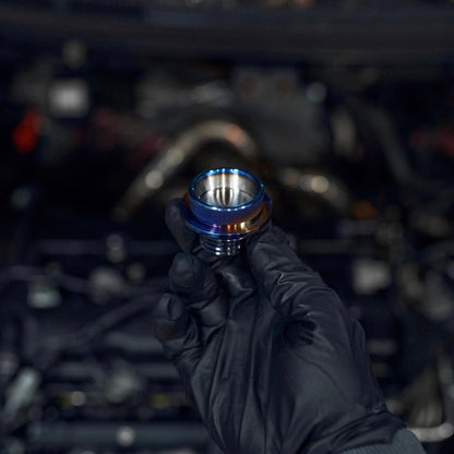 JDC Titanium Oil Cap (Evo X) - Graveyard Performance
