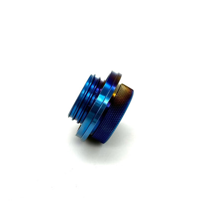 JDC Titanium Oil Cap (R35 GT-R/ Multiple Nissan Applications) - Graveyard Performance