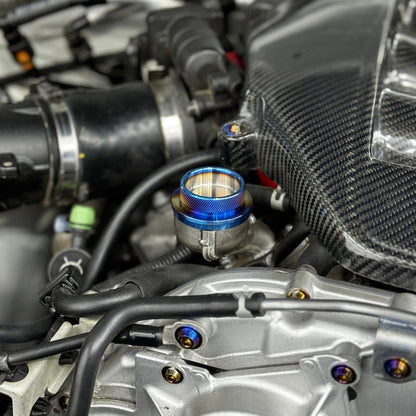 JDC Titanium Oil Cap (R35 GT-R/ Multiple Nissan Applications) - Graveyard Performance