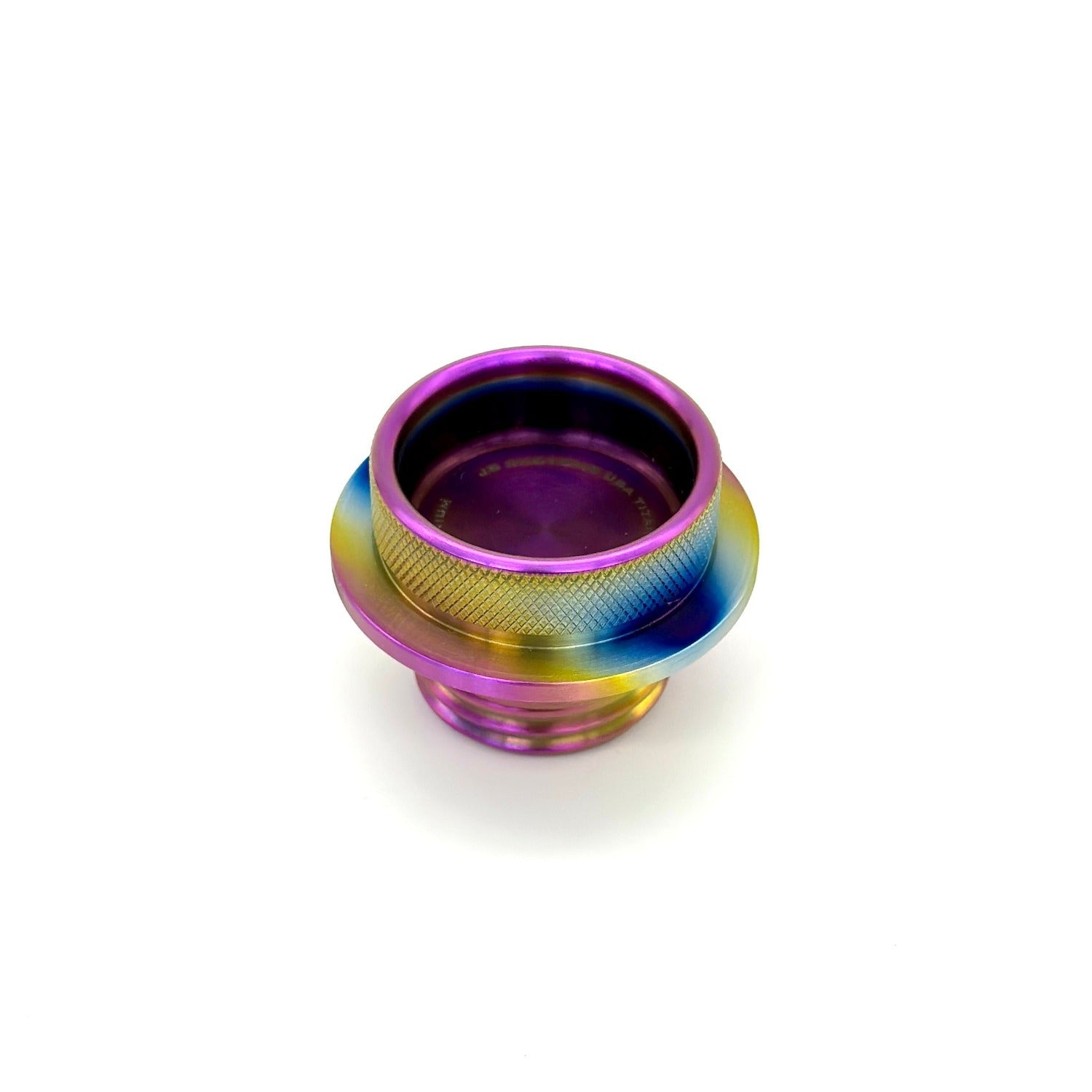 JDC Titanium Oil Cap (R35 GT-R/ Multiple Nissan Applications) - Graveyard Performance