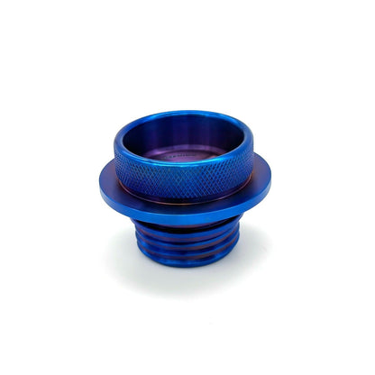 JDC Titanium Oil Cap (R35 GT-R/ Multiple Nissan Applications) - Graveyard Performance