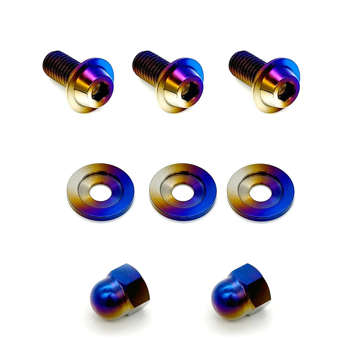 JDC Titanium Plastic Engine Cover Hardware (370Z) - Graveyard Performance