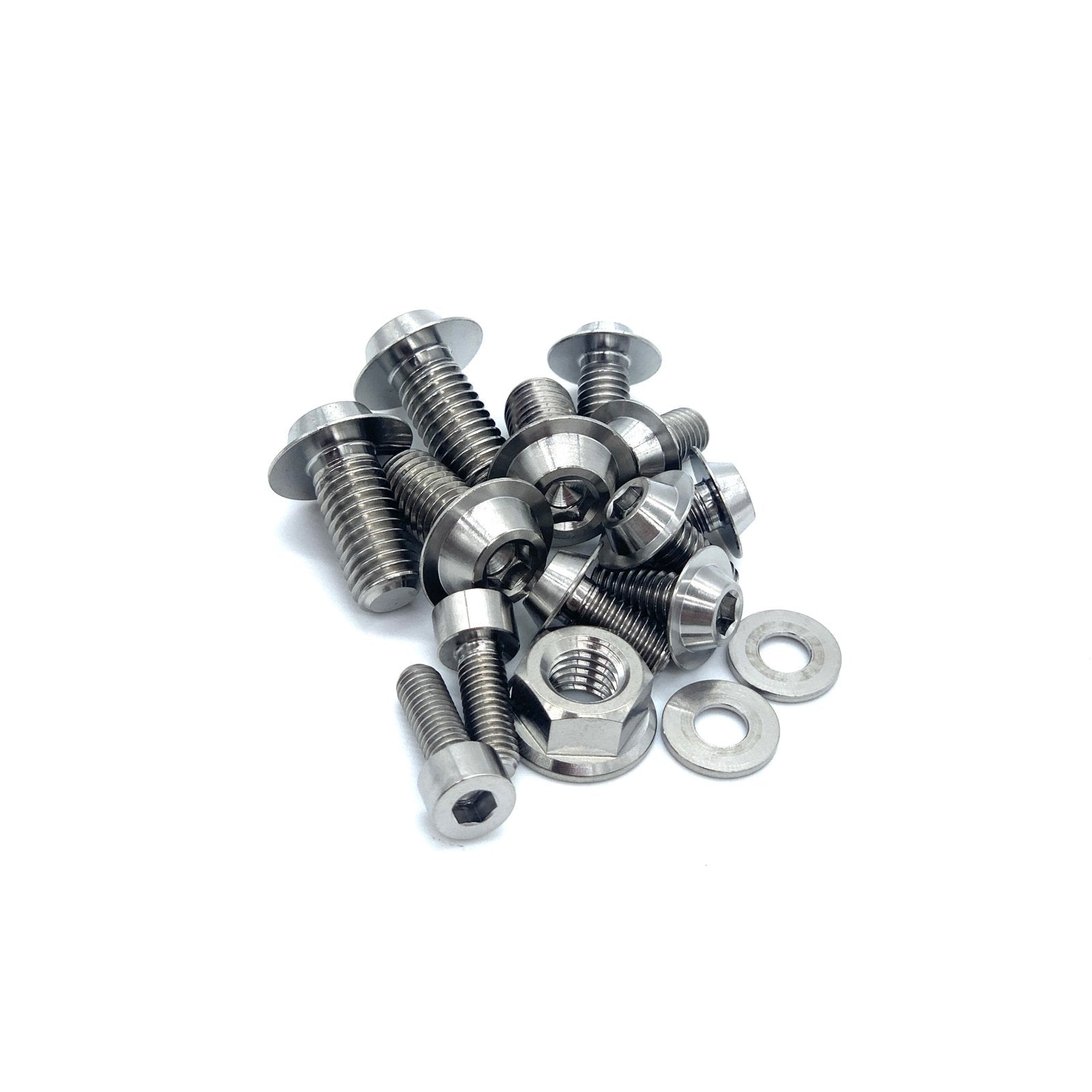 JDC Titanium Power Steering Area Hardware Kit (Evo X) - Graveyard Performance