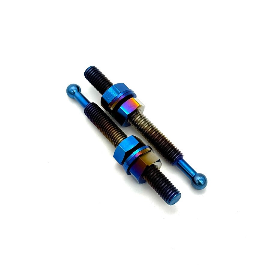 JDC Titanium Quik-Latch QL-38 Replacement Hood Pin Hardware Kit (Universal) - Graveyard Performance