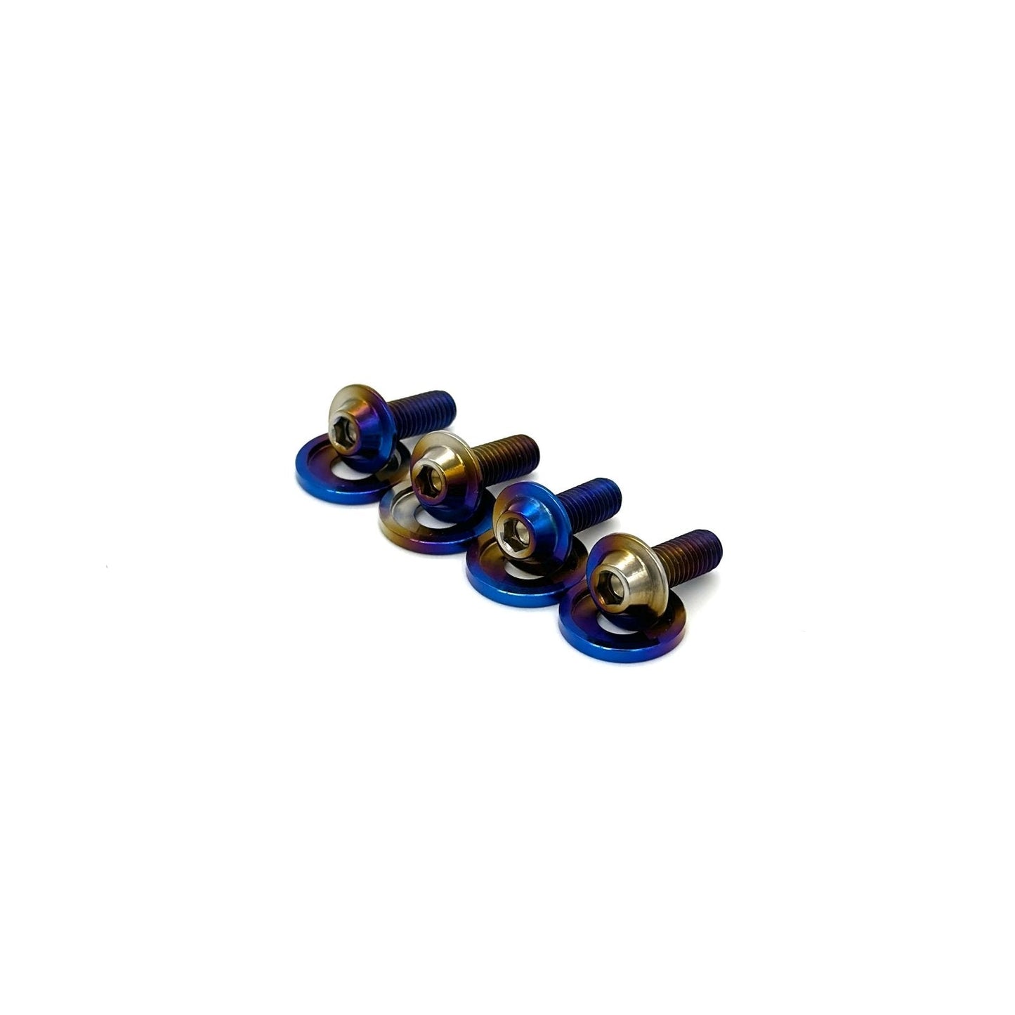 JDC Titanium Radiator Cooling Shroud Plastic Clip Replacement Kit (Evo 8/9) - Graveyard Performance