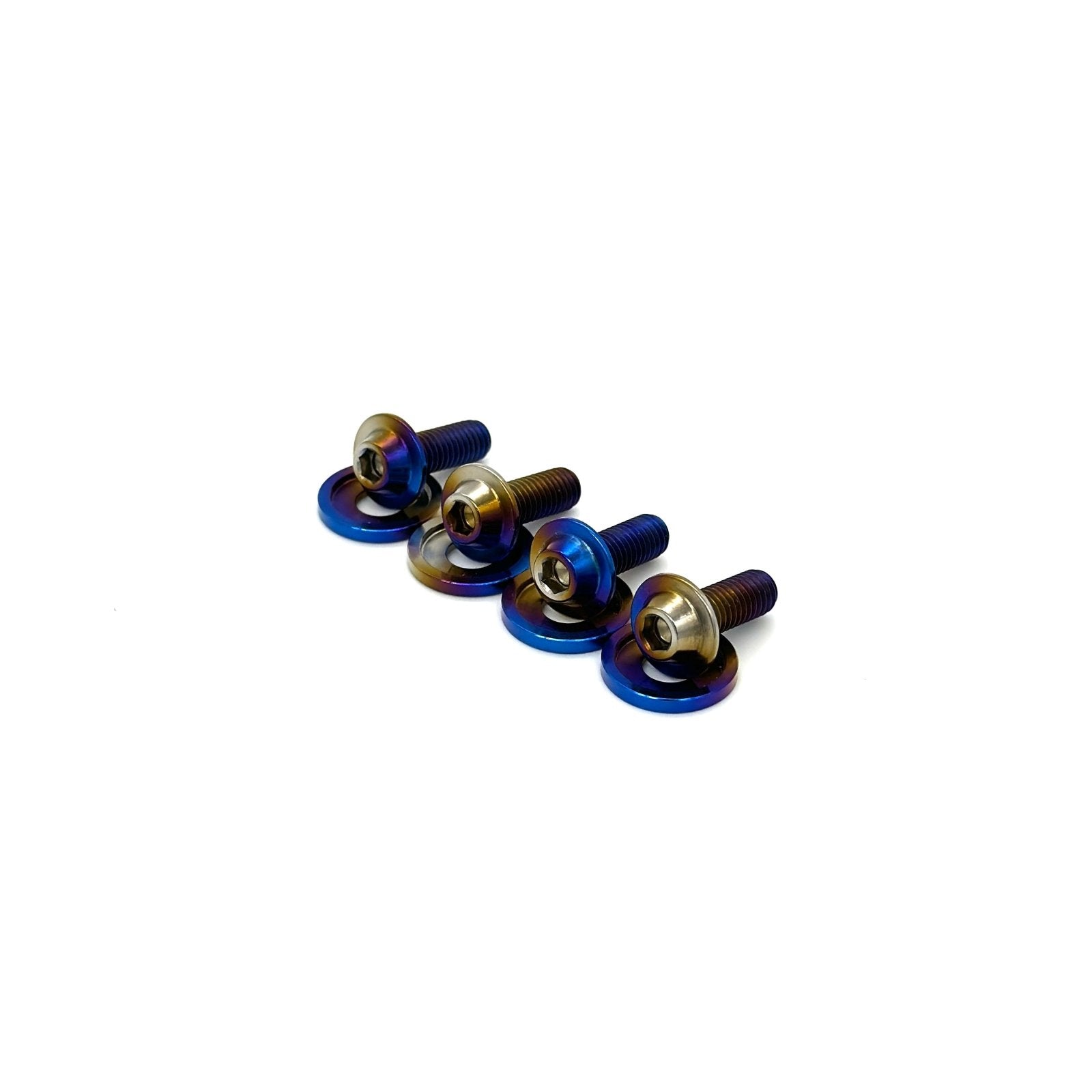 JDC Titanium Radiator Cooling Shroud Plastic Clip Replacement Kit (Evo 8/9) - Graveyard Performance
